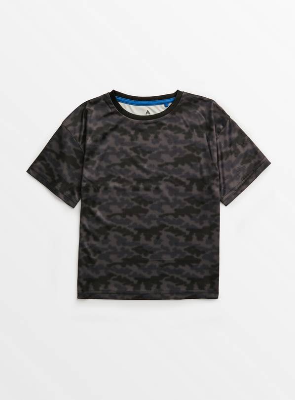 Active Camo Print T-Shirt 9 years